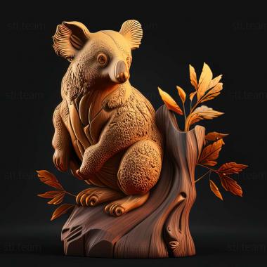 3D модель Invictokoala monticola (STL)